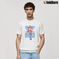 Men’s Vintage Mega Man Legends Classic T-Shirt in white | Soft, Breathable Everyday Wear