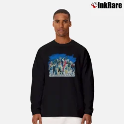 Men’s Vintage Mobile Suit Gundam Wing Long-Sleeve Shirt in black | Sleek, Lightweight, Year-Round Wear