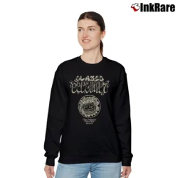 Women’s Vintage Peanuts The Famous Pig - Pen Brand Relaxed Sweatshirt in black | Soft, Laid-Back Vibe