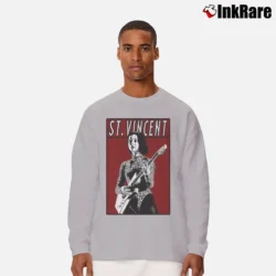 Men’s Vintage Retro St Vincent Long-Sleeve Shirt in sport grey | Sleek, Lightweight, Year-Round Wear