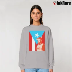 Women’s Vintage Roberto Clemente Baseball for Fans Relaxed Sweatshirt in sport grey | Soft, Laid-Back Vibe