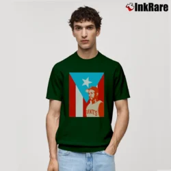 Men’s Vintage Roberto Clemente Baseball for Fans Classic T-Shirt in forest green | Soft, Breathable Everyday Wear