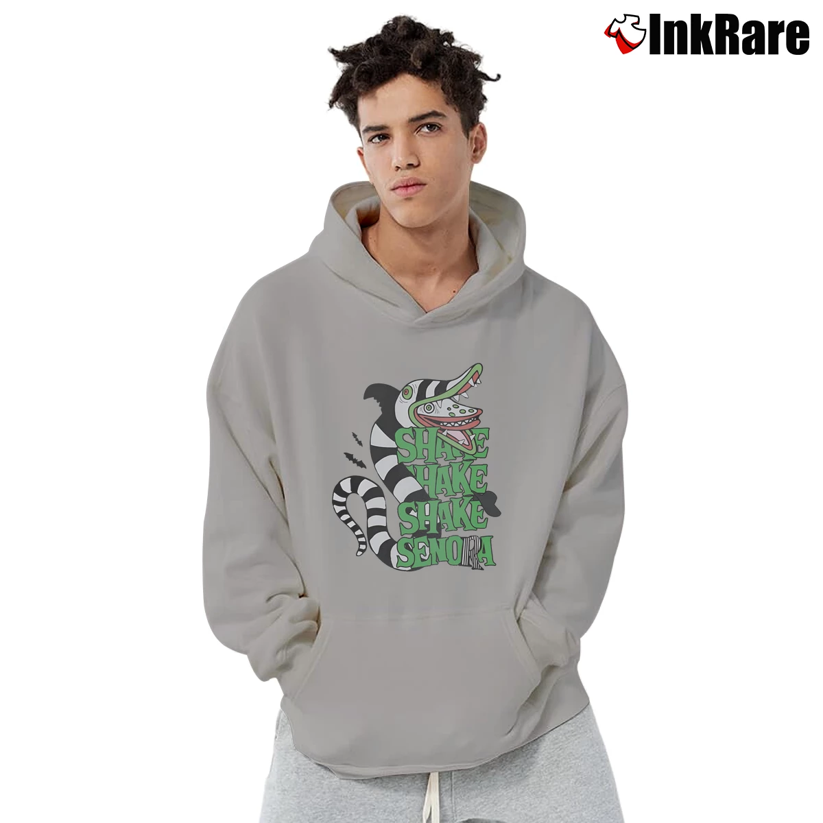 Vintage Shake Shake Shake Senora Beetlejuice Men’s Pullover Hoodie in sport grey – Ultimate Warmth Men’s Vintage Shake Shake Shake Senora Beetlejuice Pullover Hoodie in sport grey | Cozy, Durable, Modern Fit
