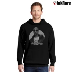 Men’s Vintage Snoop Dogg for Old School Hip Hop Lovers Pullover Hoodie in black | Cozy, Durable, Modern Fit
