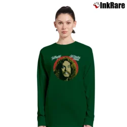 Women’s Vintage Ted Nugent Cat Scratch Fever Tour 77 Long-Sleeve Top in forest green | Sleek, Versatile, All-Season