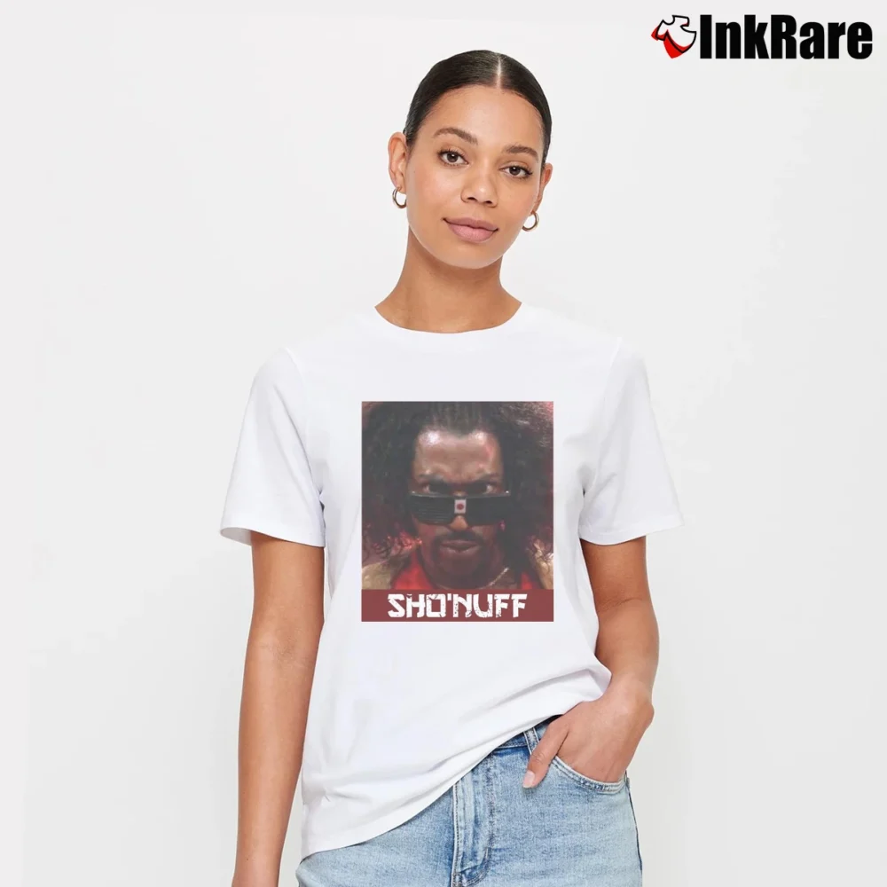Women’s Vintage The Last Dragon Sho Nuff Signature T-Shirt in white | Soft, Flattering Fit