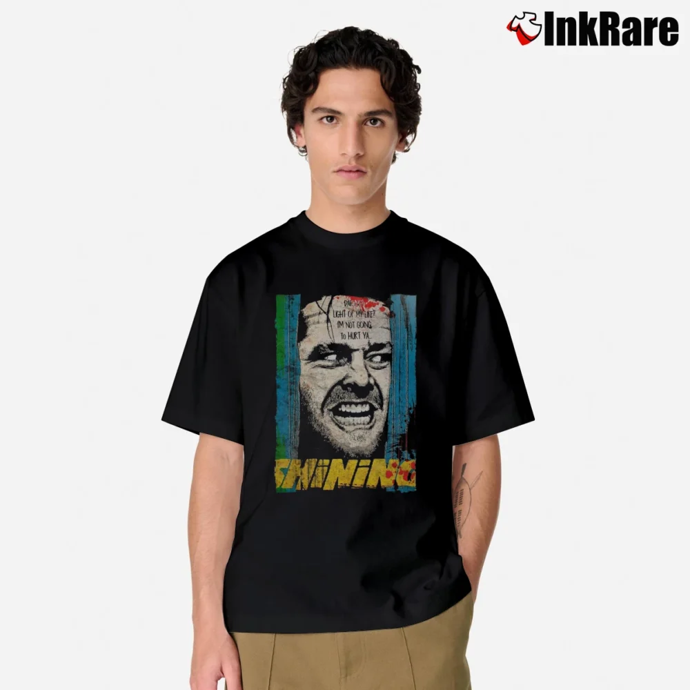 Men’s Vintage The Shining Here's Johnny Classic T-Shirt in black | Soft, Breathable Everyday Wear