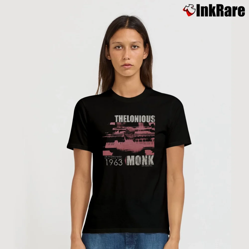 Women’s Vintage Thelonious Monk Signature T-Shirt in black | Soft, Flattering Fit