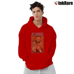 Men’s Vintage WWE Arn Anderson for Wrestling Fans Pullover Hoodie in red | Cozy, Durable, Modern Fit