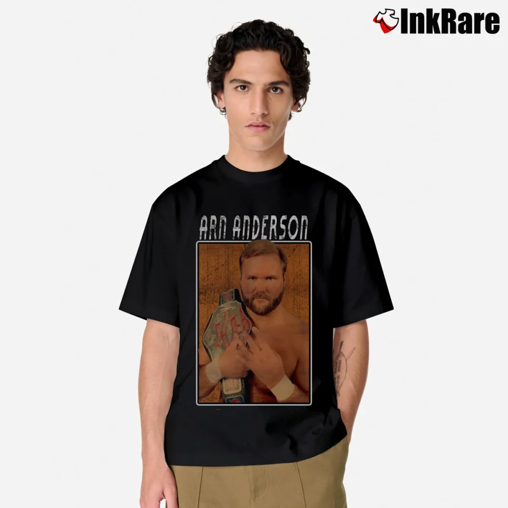 Men’s Vintage WWE Arn Anderson for Wrestling Fans Classic T-Shirt in black | Soft, Breathable Everyday Wear