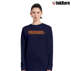 Women’s Vlone Friends Long-Sleeve Top in navy | Sleek, Versatile, All-Season