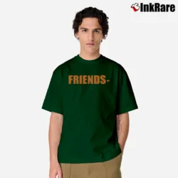 Men’s Vlone Friends Classic T-Shirt in forest green | Soft, Breathable Everyday Wear