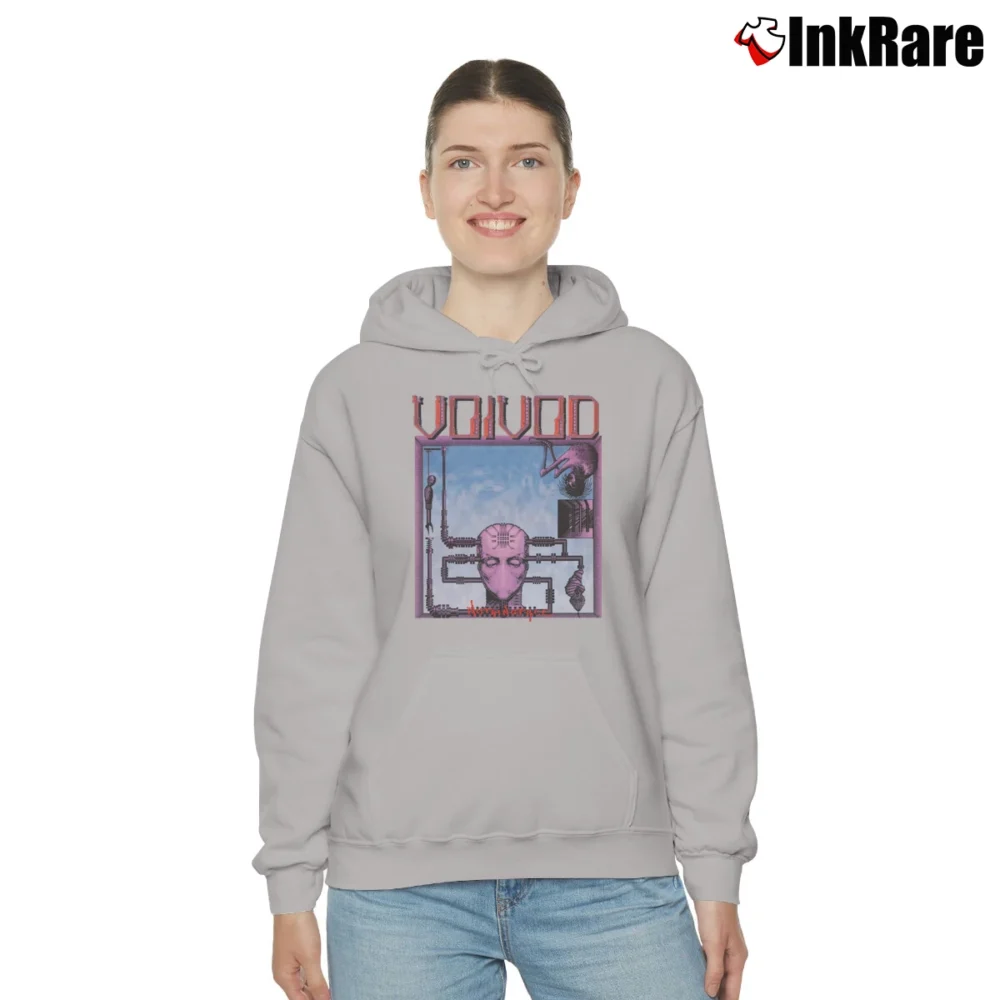 Women’s Voivod Nothingface Cozy Hoodie in sport grey | Warm, Structured, Stylish
