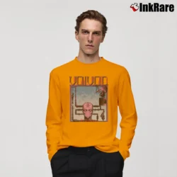 Men’s Voivod Nothingface Long-Sleeve Shirt in orange | Sleek, Lightweight, Year-Round Wear
