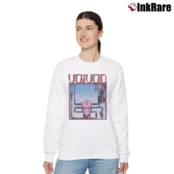 Women’s Voivod Nothingface Relaxed Sweatshirt in white | Soft, Laid-Back Vibe