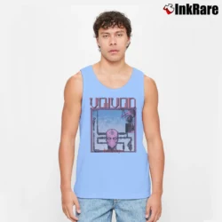 Men’s Voivod Nothingface Tank Top in light blue | Breathable, Active-Friendly Design