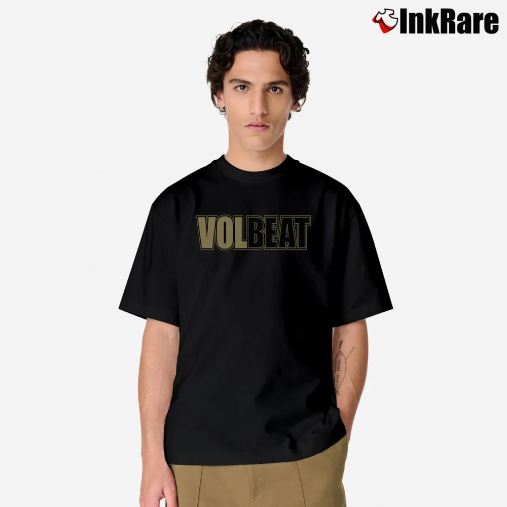 Men’s Volbeat Band Logo Classic T-Shirt in black | Soft, Breathable Everyday Wear