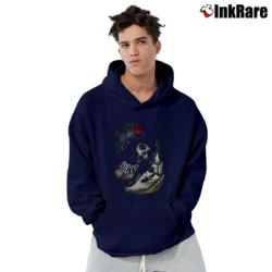 Men’s Voodoo Queen Witchcraft Style Pullover Hoodie in navy | Cozy, Durable, Modern Fit