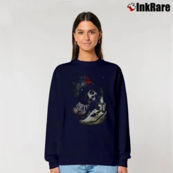 Women’s Voodoo Queen Witchcraft Style Relaxed Sweatshirt in navy | Soft, Laid-Back Vibe
