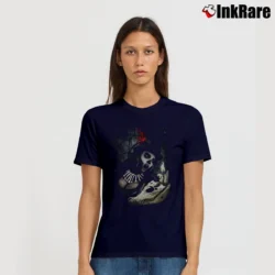 Women’s Voodoo Queen Witchcraft Style Signature T-Shirt in navy | Soft, Flattering Fit