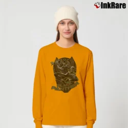 Women’s Wakanda Marvel Advanced Technology And Fashion Long-Sleeve Top in orange | Sleek, Versatile, All-Season