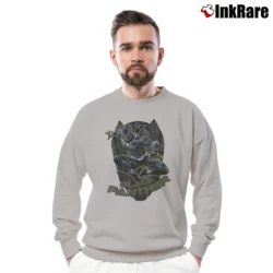 Men’s Wakanda Marvel Advanced Technology And Fashion Crewneck Sweatshirt in sport grey | Cozy Fabric, Clean Style