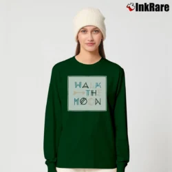 Women’s Walk The Moon Arrow Logo Long-Sleeve Top in forest green | Sleek, Versatile, All-Season