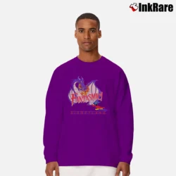 Men’s Walt Disney Fantasia Fantasmic Disney Mickey 90s Disneyland Long-Sleeve Shirt in purple | Sleek, Lightweight, Year-Round Wear