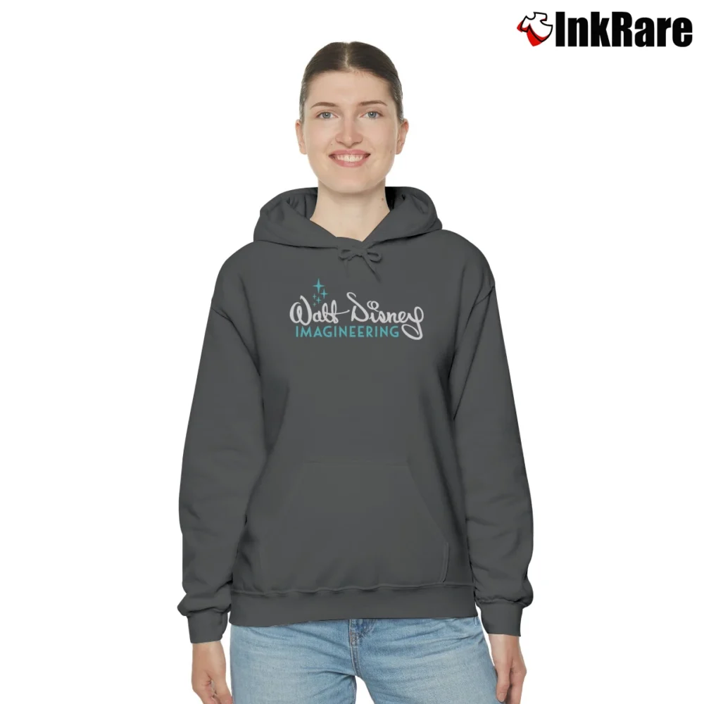 Women’s Walt Disney Imagineering Cozy Hoodie in charcoal | Warm, Structured, Stylish