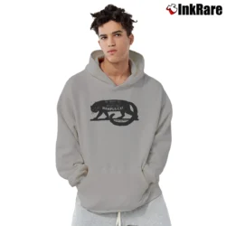 Men’s Wampus Beast Cat Graphic Pullover Hoodie in sport grey | Cozy, Durable, Modern Fit