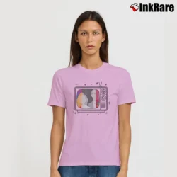 Women’s Wandavision Marvel Couple Tv Series Signature T-Shirt in light pink | Soft, Flattering Fit