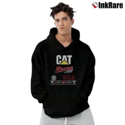 Men’s Ward Burton 22 Cat Dodge Nascar Pullover Hoodie in black | Cozy, Durable, Modern Fit