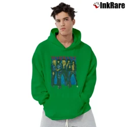 Men’s Warrant 1989 Eats America Tour Pullover Hoodie in irish green | Cozy, Durable, Modern Fit