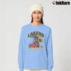 Women’s Warren Lotas Labron Long-Sleeve Top in light blue | Sleek, Versatile, All-Season