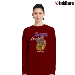 Women’s Warren Lotas Lakers Wl Athletics Long-Sleeve Top in maroon | Sleek, Versatile, All-Season