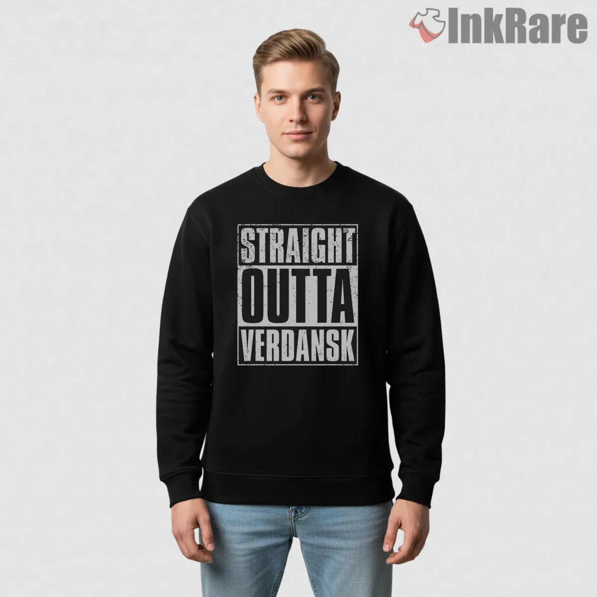 Warzone Straight Outta Verdansk Street Style Shirt on graphic shirt for men graphic tee