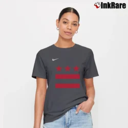 Women’s Washington Wizards City Edition Signature T-Shirt in charcoal | Soft, Flattering Fit