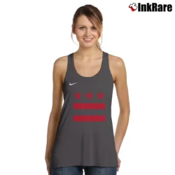 Women’s Washington Wizards City Edition Tank Top in charcoal | Lightweight, Movement-Friendly