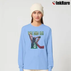 Women’s We Did It Jayson Tatum Long-Sleeve Top in light blue | Sleek, Versatile, All-Season