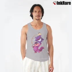 Men’s We're All Ghosts Here Alice In Wonderland Tank Top in sport grey | Breathable, Active-Friendly Design