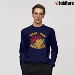 Men’s Wear Your Seatbelt The Odd Long-Sleeve Shirt in navy | Sleek, Lightweight, Year-Round Wear