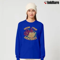 Women’s Wear Your Seatbelt The Odd Long-Sleeve Top in royal blue | Sleek, Versatile, All-Season