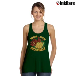 Women’s Wear Your Seatbelt The Odd Tank Top in forest green | Lightweight, Movement-Friendly