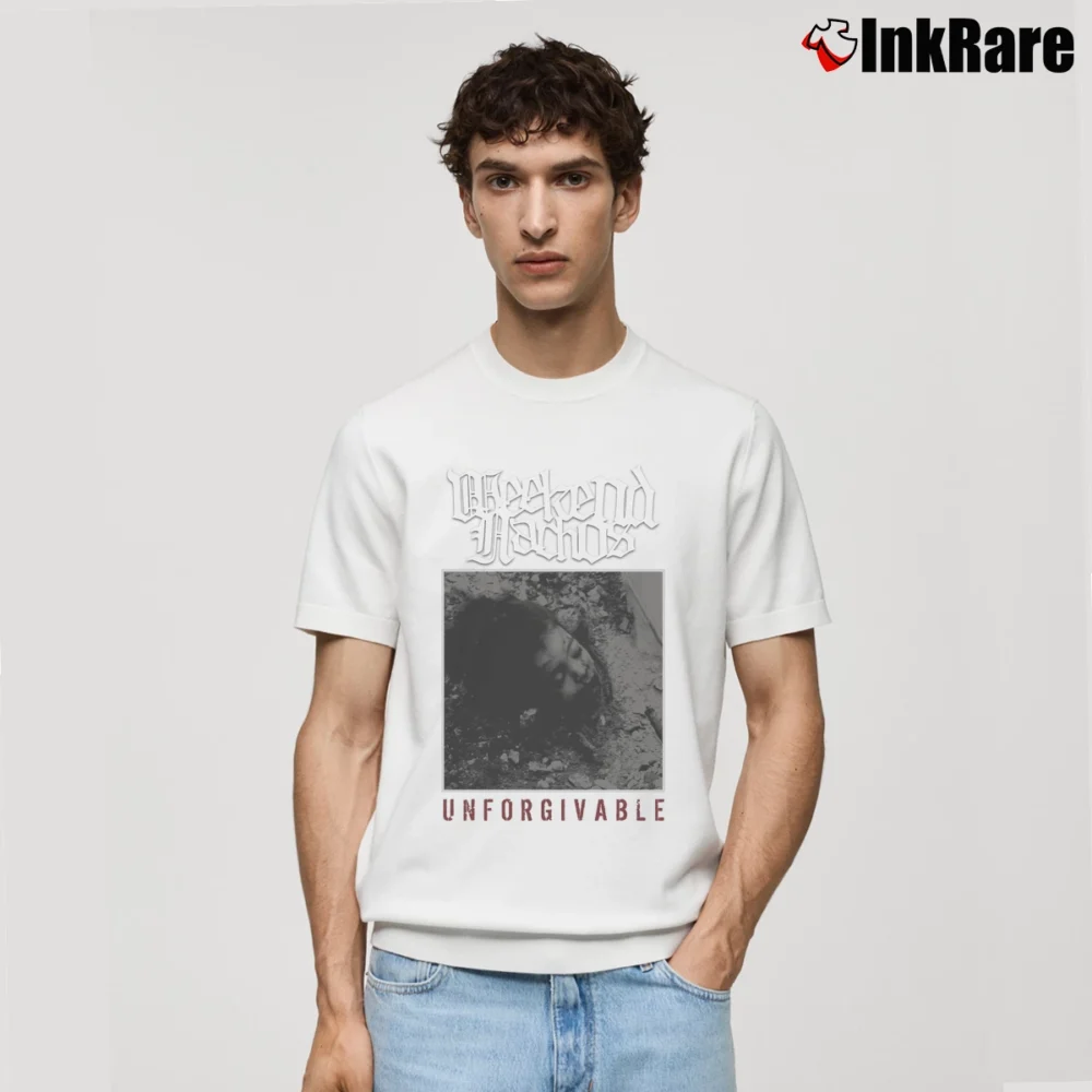 Men’s Weekend Nachos Unforgivable Classic T-Shirt in white | Soft, Breathable Everyday Wear