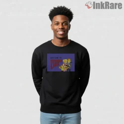 Welcome To Terror Lake Simpsons Horror Episode Shirt on graphic shirt for men graphic tee