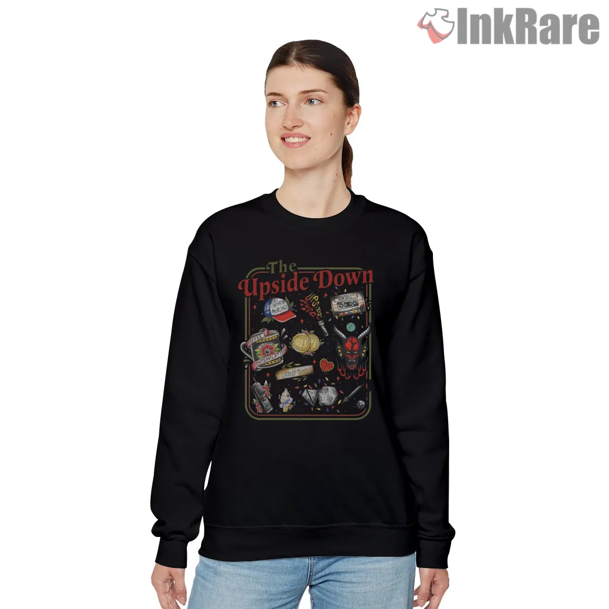 Welcome To The Upside Down Retro Hawkins Artifacts Shirt Welcome To The Upside Down Retro Hawkins Artifacts Shirt on graphic shirt for women graphic tee
