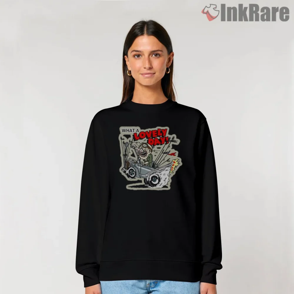 What A Lovely Day War Boys Car Chase Mad Max Shirt on graphic shirt for women graphic tee