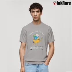 Men’s What Time Is It Adventure Time Classic T-Shirt in sport grey | Soft, Breathable Everyday Wear