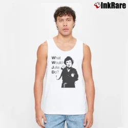 Men’s What Would Julia Do Organic Cotton Tank Top in white | Breathable, Active-Friendly Design