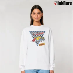 Women’s Who Framed Roger Rabbit 1987 Disney Movie Promo Relaxed Sweatshirt in white | Soft, Laid-Back Vibe